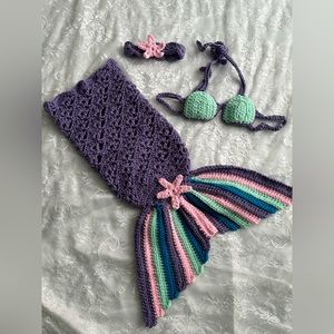 Newborn Mermaid Outfit